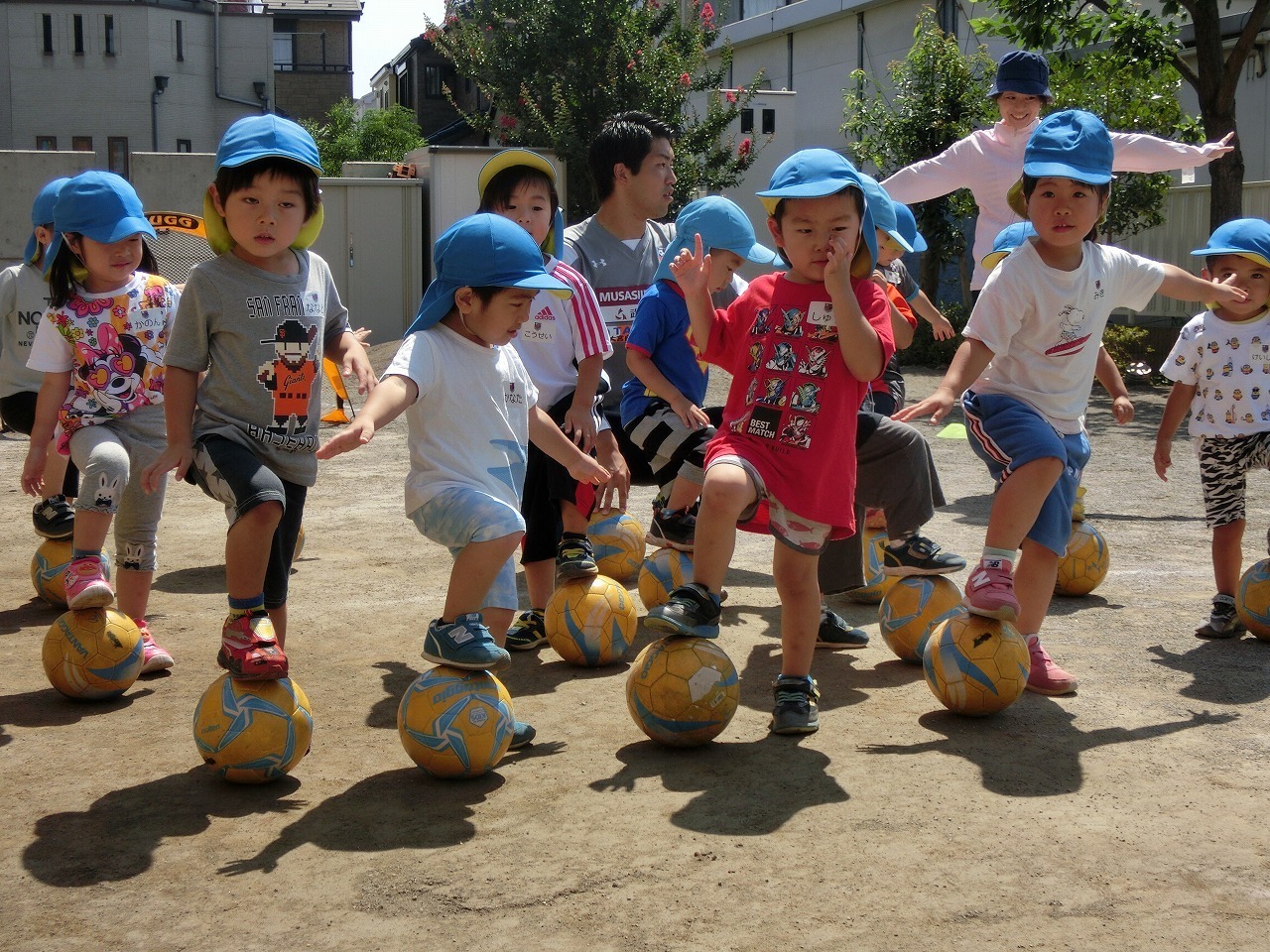 アルディージャサッカースクールがありました きらめき保育園ブログ
